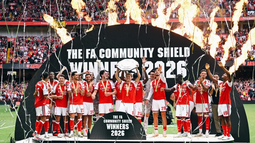 Arsenal goleia Manchester City e conquista Supercopa da Inglaterra