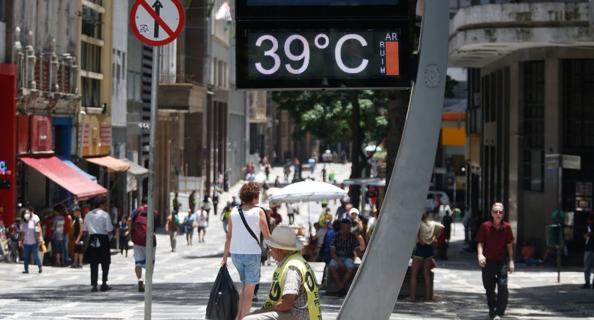 SP entra em alerta para onda de calor; estado pode registrar 40°C