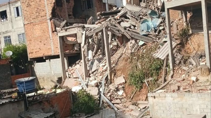 Explosão de botijão de gás interdita 13 imóveis e deixa feridos em SP