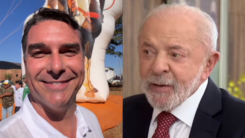 Flávio Bolsonaro vai à reunião da Fiesp; Lula fica em Brasília