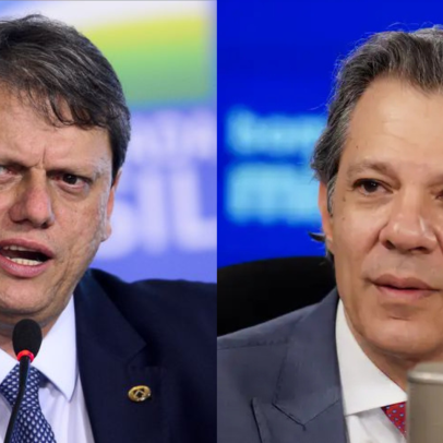 Tarcísio venceria Haddad no 1º turno com 52%, aponta Real Time Big Data