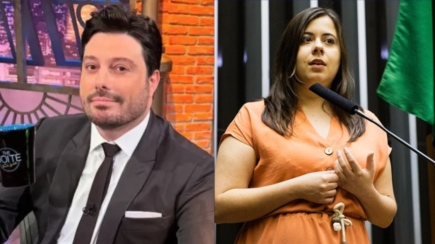 STJ mantém condenação de Danilo Gentili por ataques gordofóbicos a Sâmia Bomfim