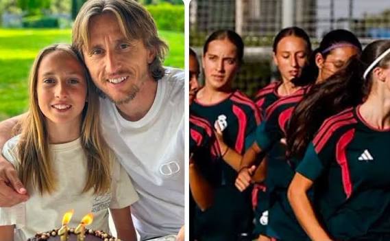 Filha de Luka Modric troca o Milan pelo Real Madrid