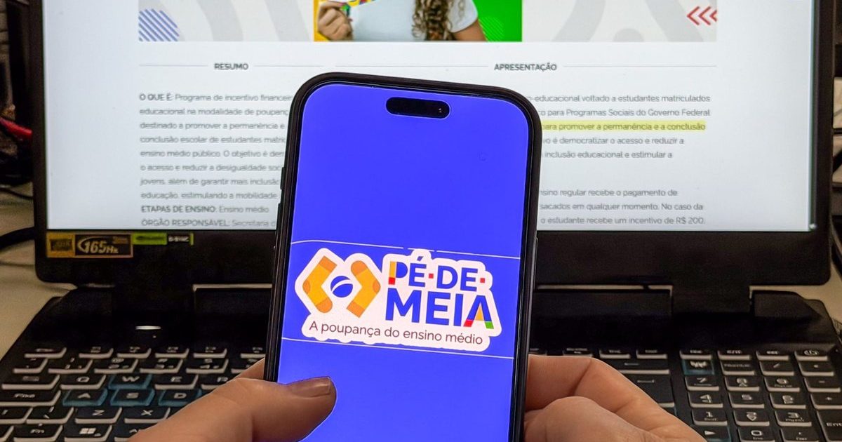 Caixa inicia pagamento de nova parcela do Pé-de-Meia nesta segunda