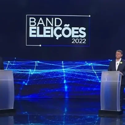 Tarcísio e Haddad divergem sobre educação e segurança pública em debate da Band