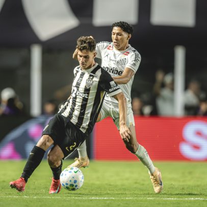 Santos e Atlético-MG se enfrentam em mata-mata continental pela primeira vez
