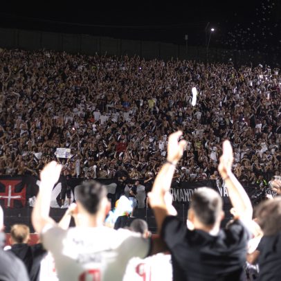 Torcedor do Vasco é preso após lançar explosivo no Barradão