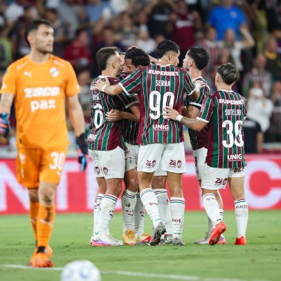 Nonato e Hulk marcam, e Fluminense abre vantagem de 2 a 0 contra o Platense