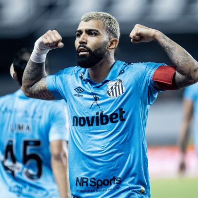 Gabigol supera 2014 e 2015 e faz sua melhor temporada no Santos