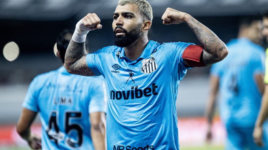 Gabigol supera 2014 e 2015 e faz sua melhor temporada no Santos
