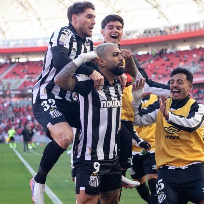 Gabigol faz dois, Santos vence Inter e quebra tabu no Beira-Rio