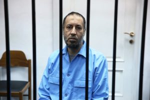 Saadi Gaddafi preso. (Foto por HAZEM TURKIA / ANADOLU AGENCY / ANADOLU VIA AFP)