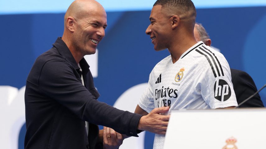“Parece coisa de filme”: Mbappé fala sobre ser treinado por Zidane