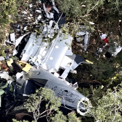 Destroços de helicóptero que caiu em SC são encontrados; Rick, Bruno Avelar e mais 3 morreram