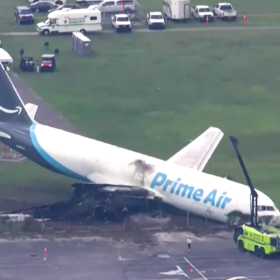 Caixas-pretas de avião da Amazon que saiu da pista nos EUA são recuperadas