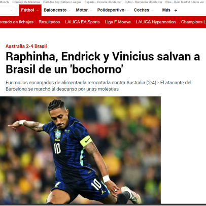 "Não é a mesma potência", diz jornal espanhol após vitória da Seleção