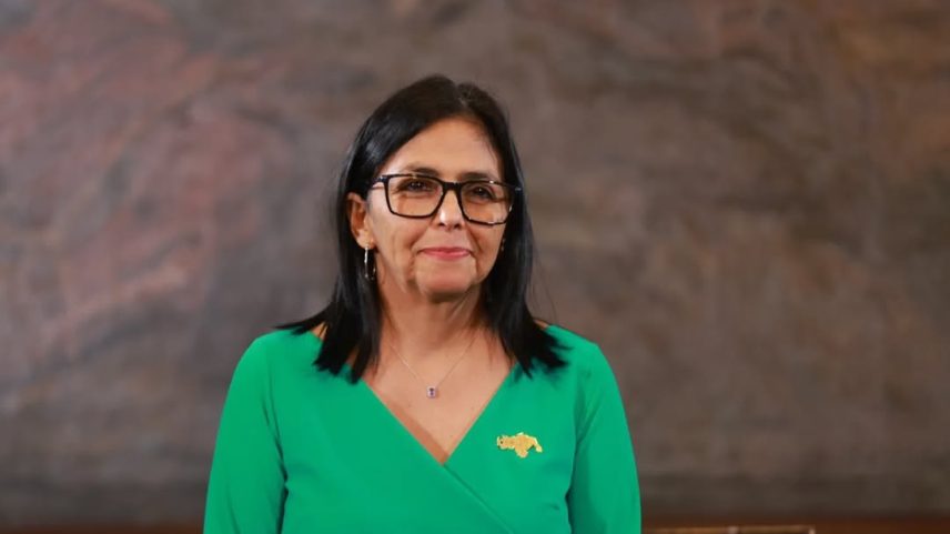 Haverá eleições quando "Venezuela estiver pronta", diz Delcy Rodríguez