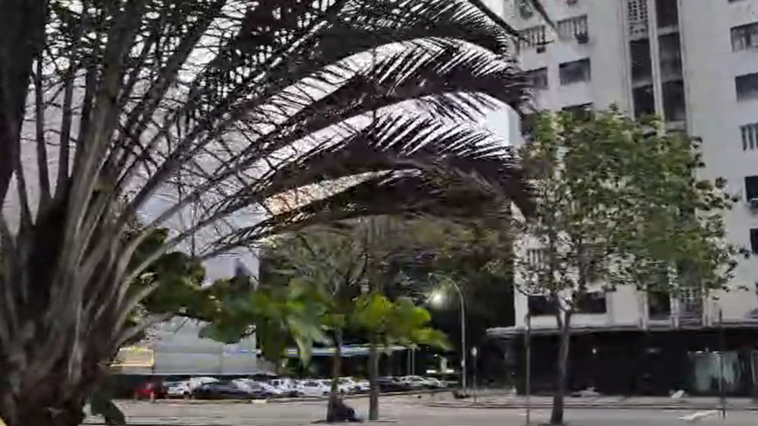 Defesa Civil alerta para chuva forte e ventania de 76km/h no RJ