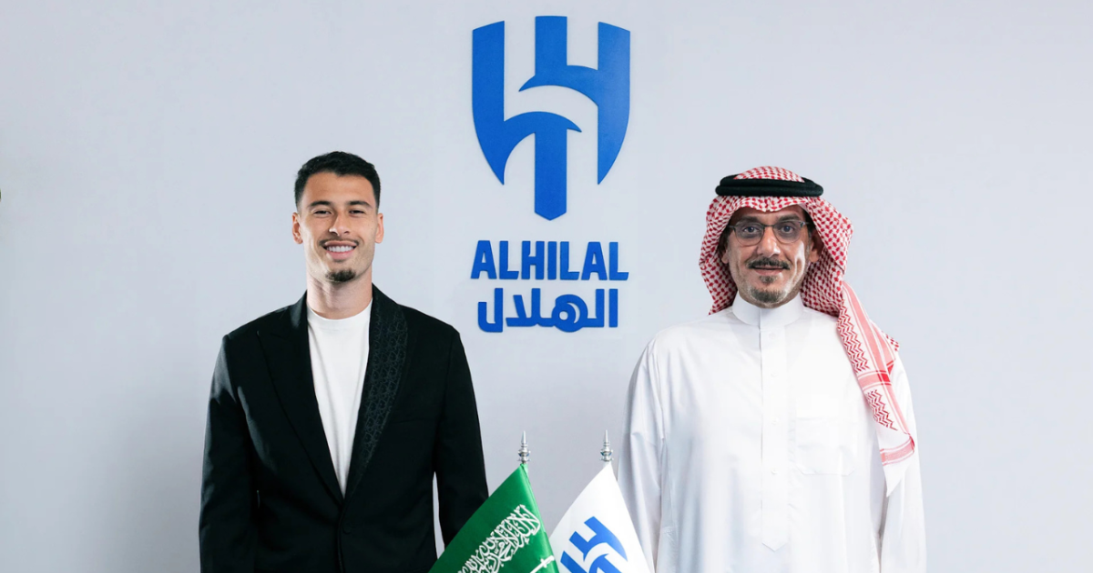 Al-Hilal anuncia a contratação do brasileiro Gabriel Martinelli