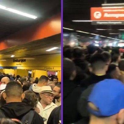 Falha de energia causa lentidão na Linha 4-Amarela do Metrô de SP