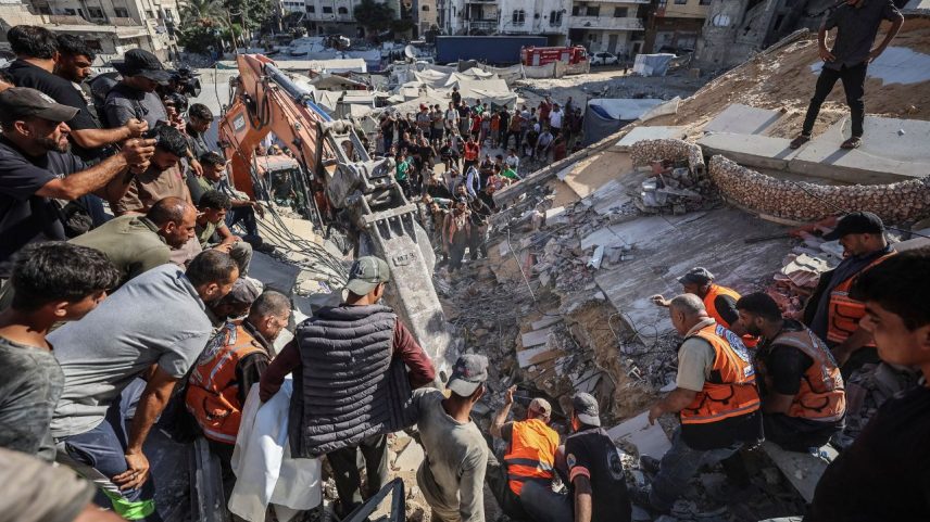 Desabamento de prédio deixa 20 mortos e dezenas de desaparecidos em Gaza