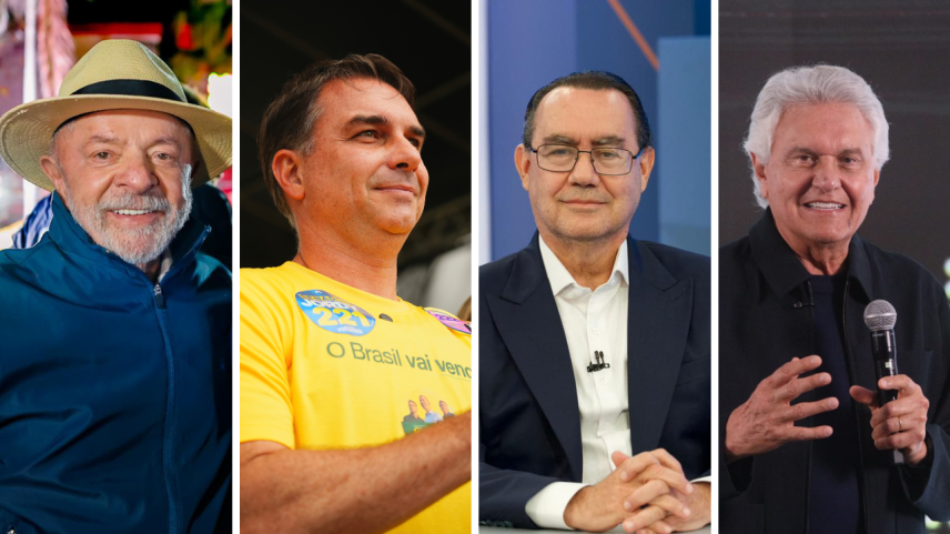 BTG/Nexus: Lula empata com Flávio Bolsonaro, Caiado e Cury no 2º turno
