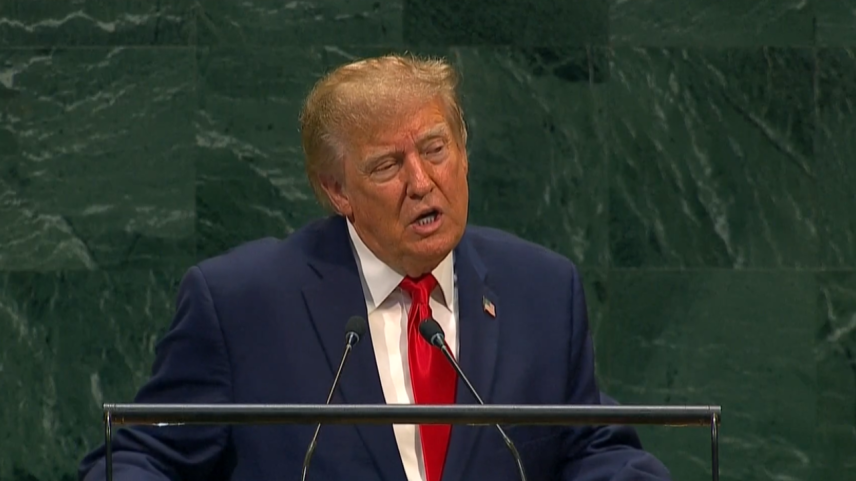 "Irã nunca terá arma militar", diz Trump na Assembleia Geral da ONU