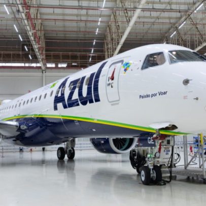 Azul diz que falha no GPS da Embraer cancelou mais de 80 voos