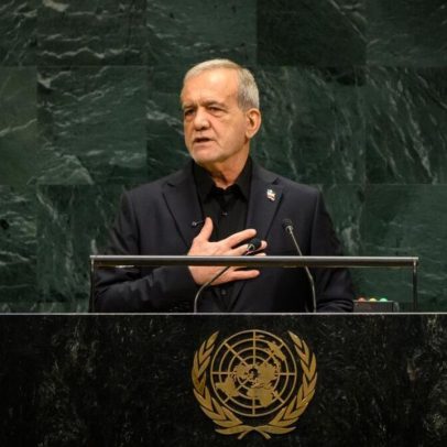 Presidente do Irã rebate Trump na ONU e diz que país não vai ‘se ajoelhar’