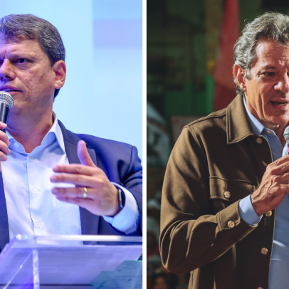Vox Brasil: Tarcísio tem 56,5% contra 33,4% de Haddad no 1º turno em SP