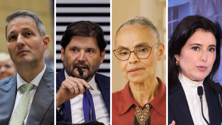 Vox SP: Derrite, André, Marina e Tebet empatam tecnicamente por Senado