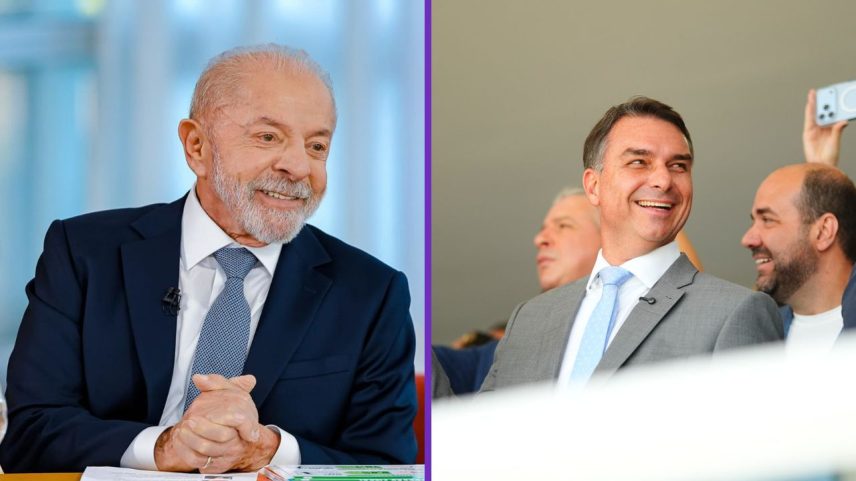 BTG/Nexus: Lula tem 46% e Flávio, 44%, no 2º turno