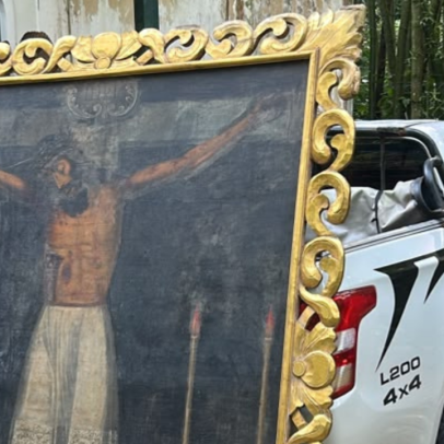PF recupera no Rio pintura peruana do século 17 anunciada para venda