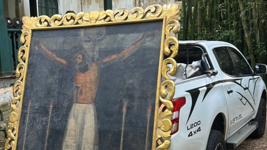PF recupera no Rio pintura peruana do século 17 anunciada para venda