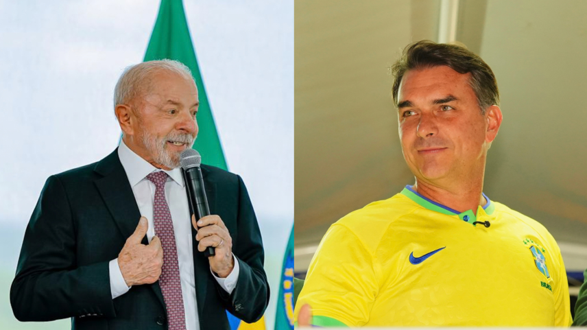 Lula cumpre agenda no Rio; Flávio Bolsonaro participa de atos em Minas