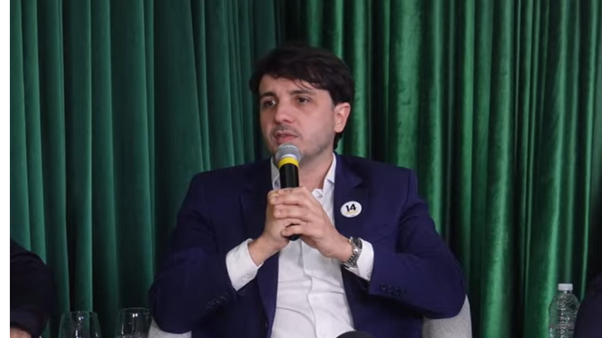 Renan Santos é o único candidato que comparece a debate na MathiasTV