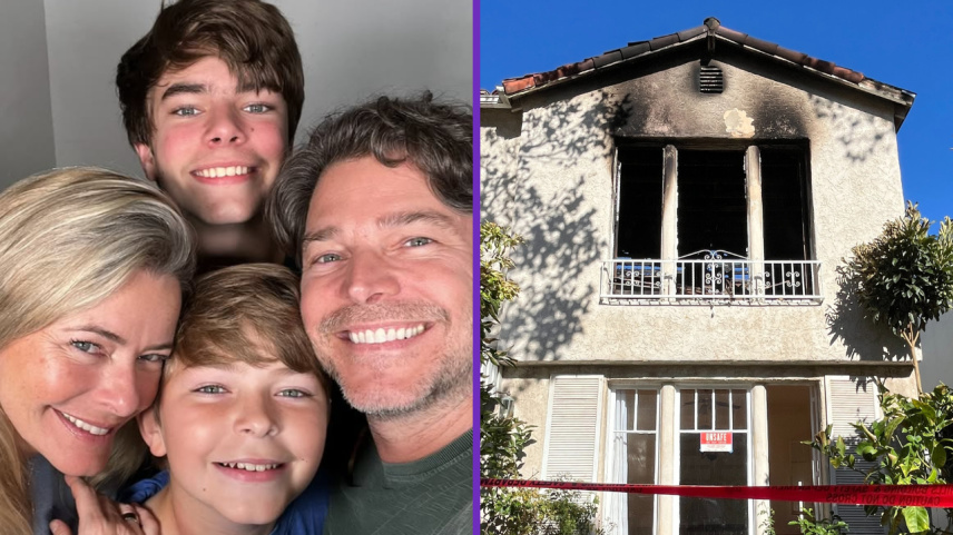 Ator Erik Marmo agradece doações após ter casa destruída por incêndio