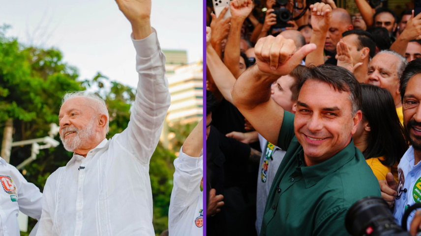 Meio/Ideia: Lula e Flávio aparecem empatados tecnicamente em 1º e 2º turno