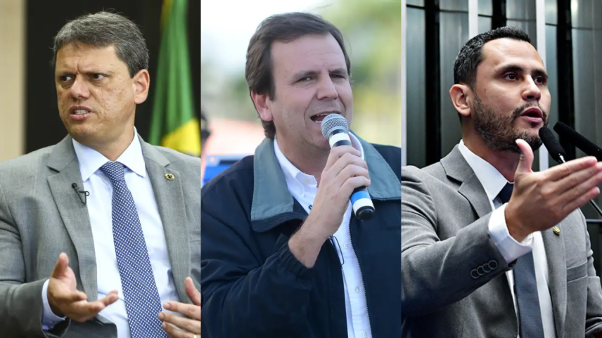 Quaest: Tarcísio lidera em SP, Paes no RJ e Cleitinho em MG
