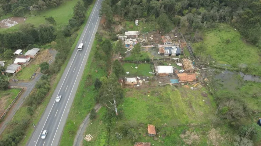 Quarto tornado é confirmado no Sul após sequência de tempestades