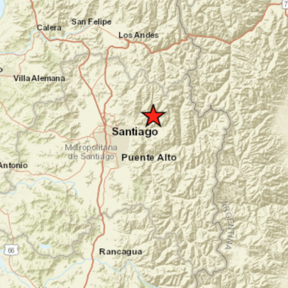 Terremoto de magnitude 4,8 atinge o Chile