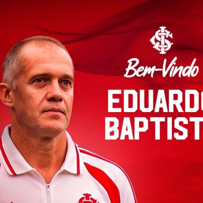 Inter anuncia Eduardo Baptista como novo técnico até o final do ano