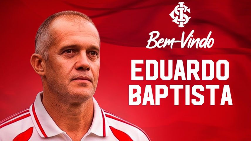 Inter anuncia Eduardo Baptista como novo técnico até o final do ano