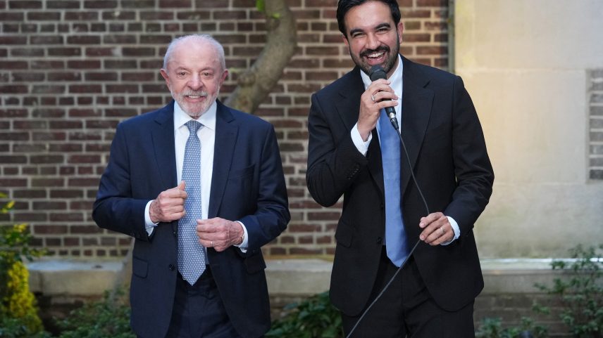 Lula e prefeito de Nova York discutem problemas sociais em grandes cidades