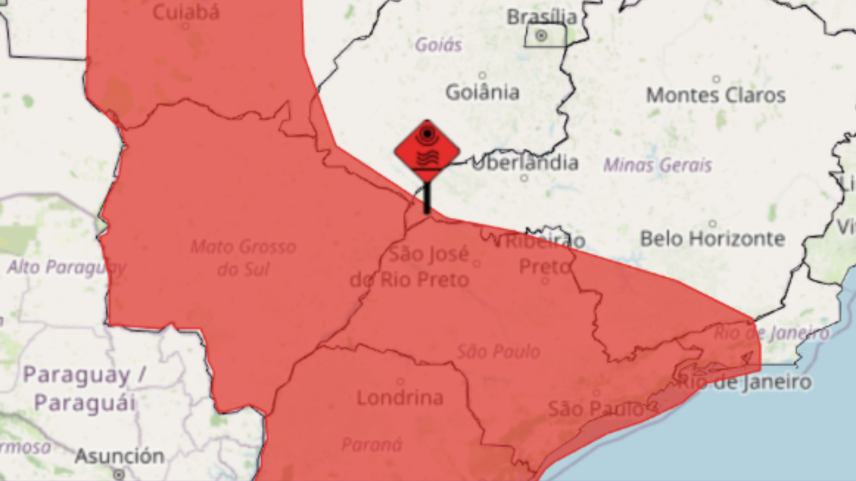 Inmet emite alerta vermelho para onda de calor no Centro-Sul