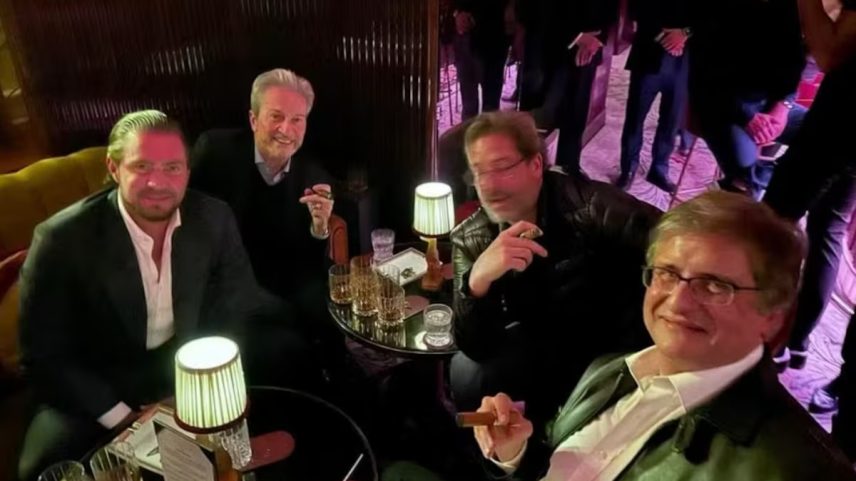 Paulo Gonet aparece fumando charuto com Vorcaro em Londres