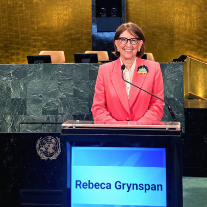 Ex-vice da Costa Rica lidera votação informal para secretário-geral da ONU