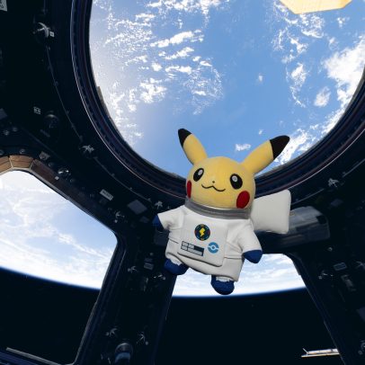 Pikachu é levado a viagem espacial de 67 dias em órbita da Terra