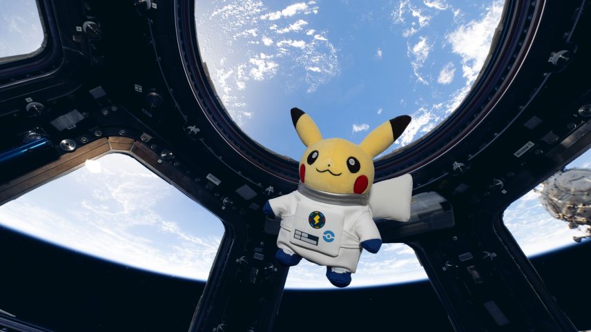 Pikachu é levado a viagem espacial de 67 dias em órbita da Terra