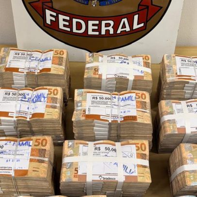 PF apreende R$ 600 mil em ação contra crimes eleitorais em Niterói, no RJ